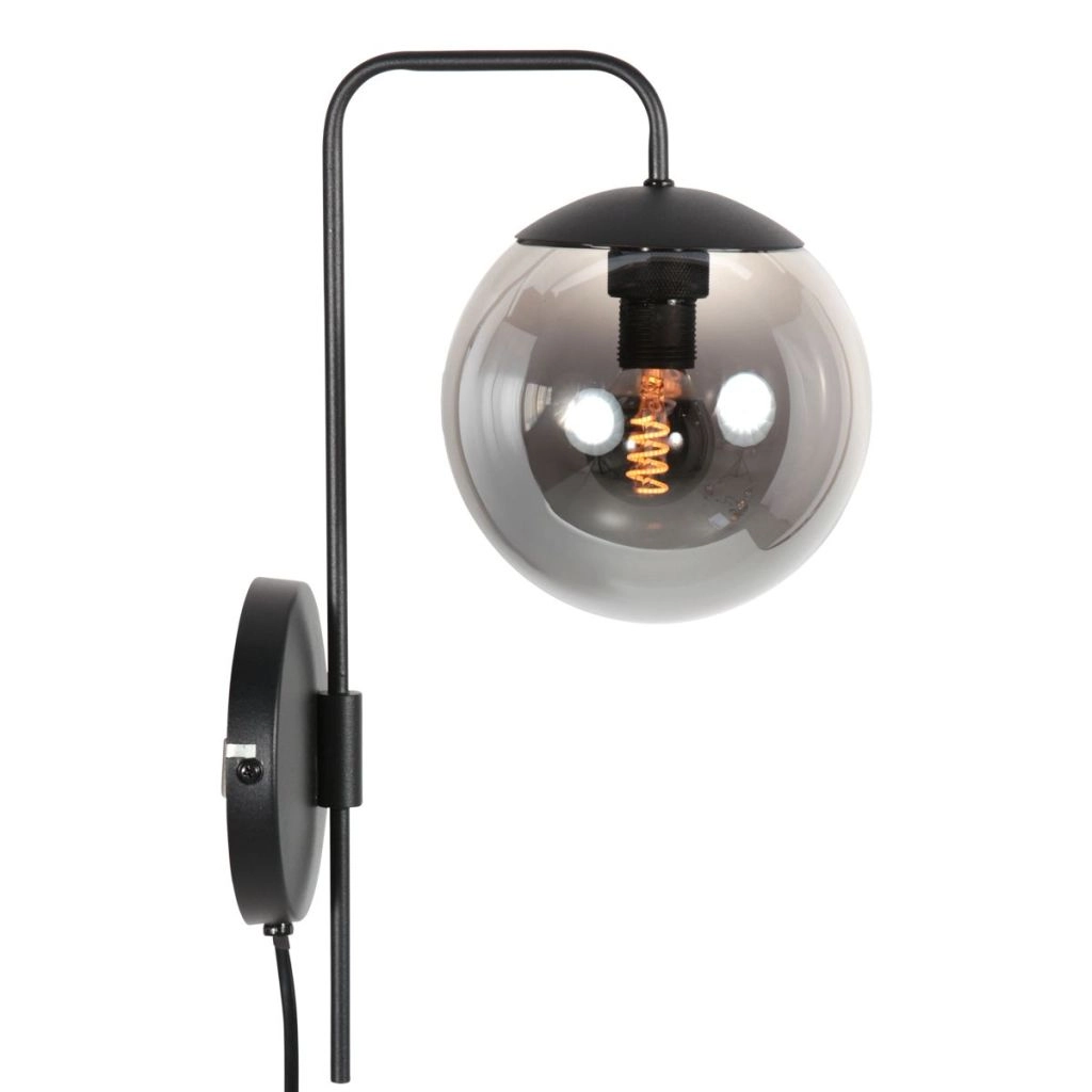Wandlamp Bollique zwart Steinhauer 8712746184716