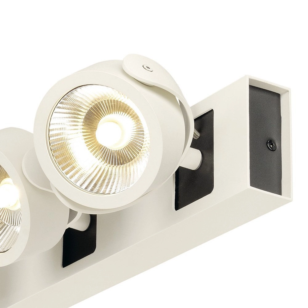 Richtbare spots Kalu Led 3-lichts - 3x47w wit SLV 4024163177498