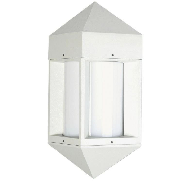 Lamp boven deur Triangle 31cm - wit