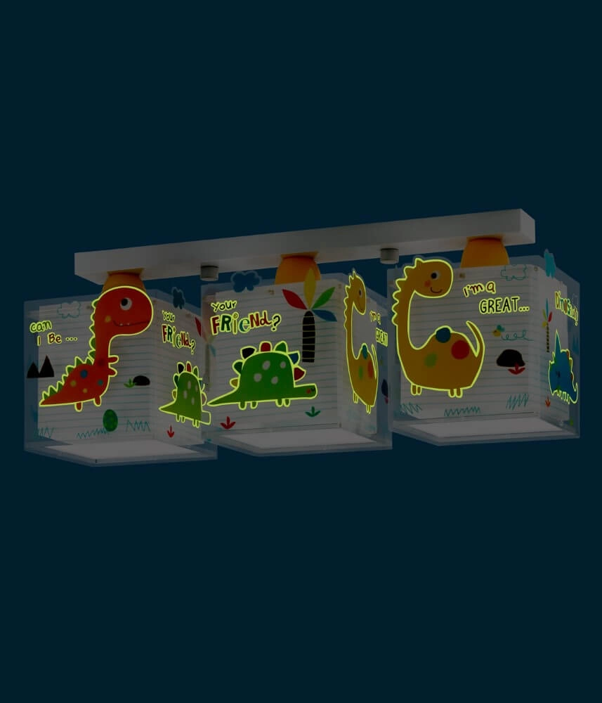Kinderkamer plafondlamp Dinos Dalber 8420406734538