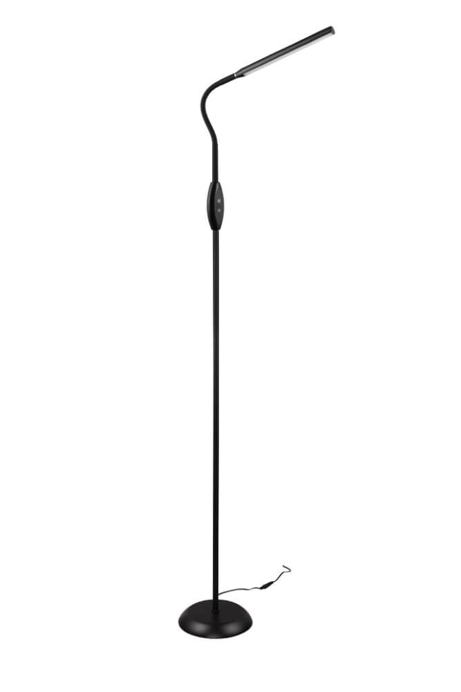Leeslamp Toro zwart  145cm Trio 4017807600681