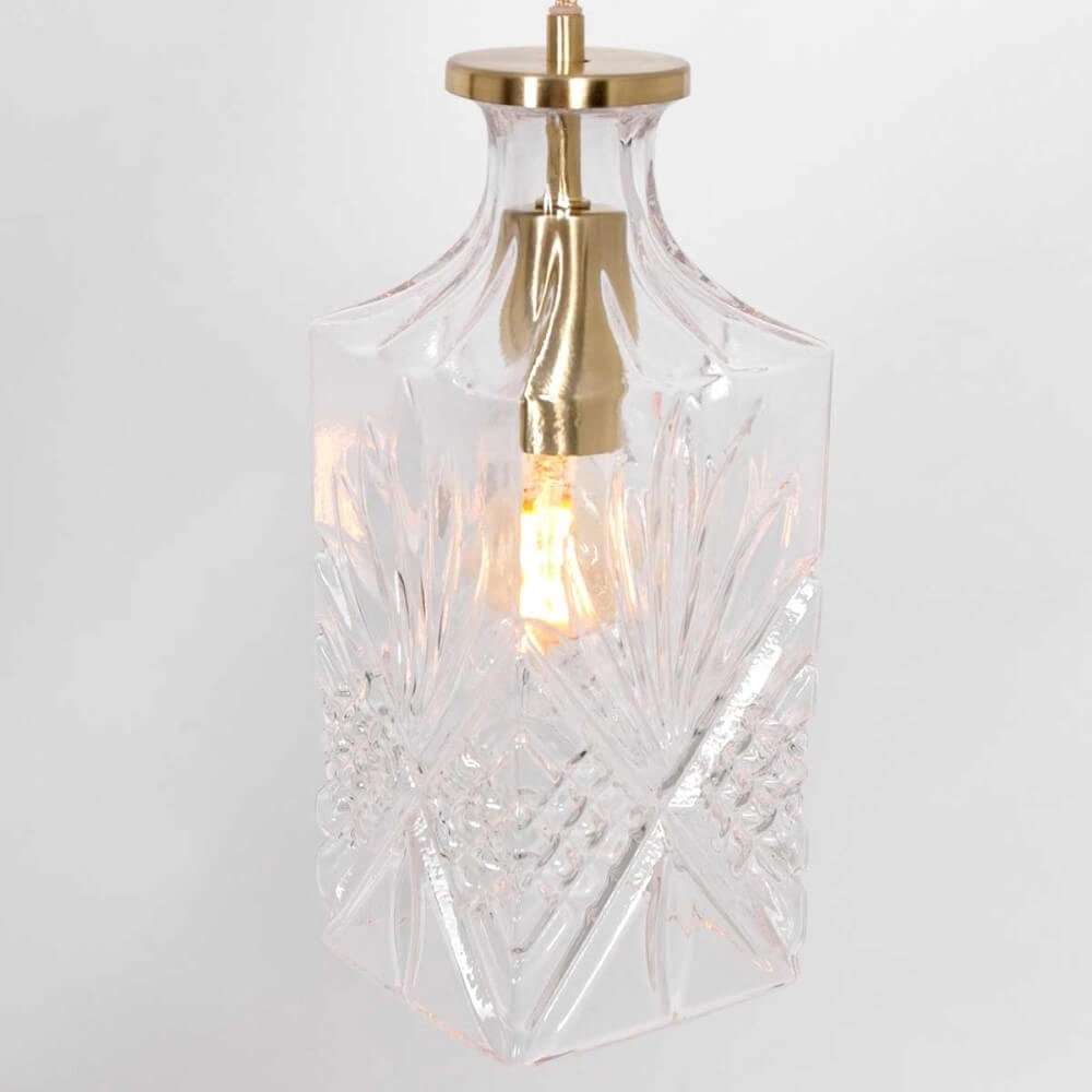 Klassieke hanglamp Grazioglass Ø 10cm Steinhauer 8712746166347