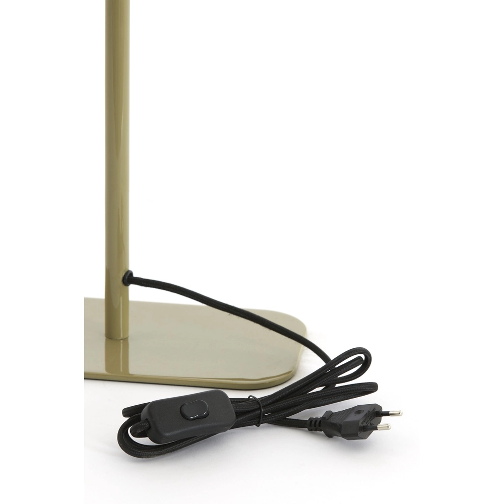 Nachtkastlamp Elenie 25x13cm - glans taupe Light & Living 8717807818838