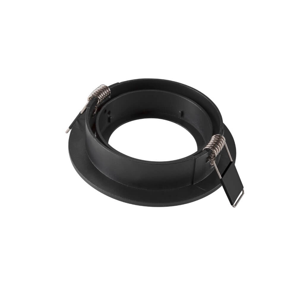 Inbouwring New Tria 95 rond zwart - zonder fitting SLV 4024163277235
