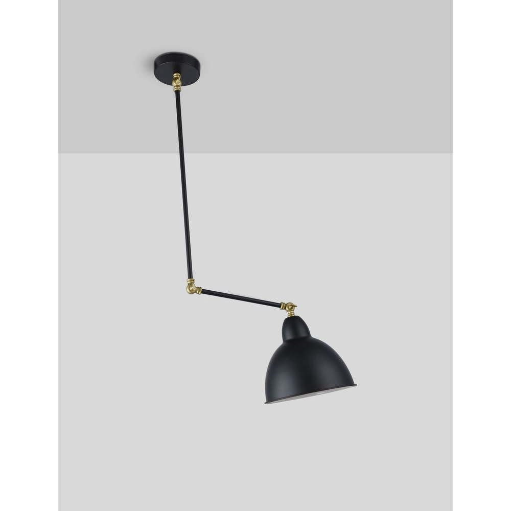 Plafondlamp Virgo zwart Lyora 5212017420732