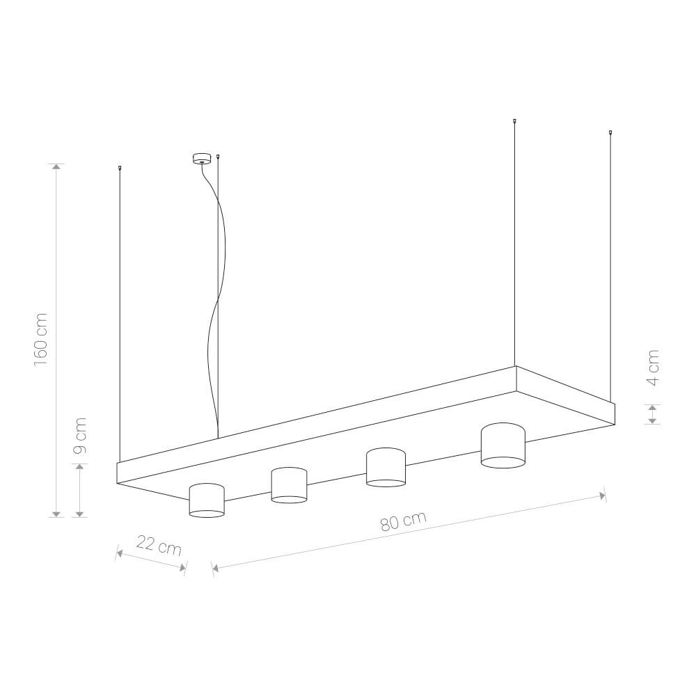 Keuken hanglamp Plant Lyora 5903139938297