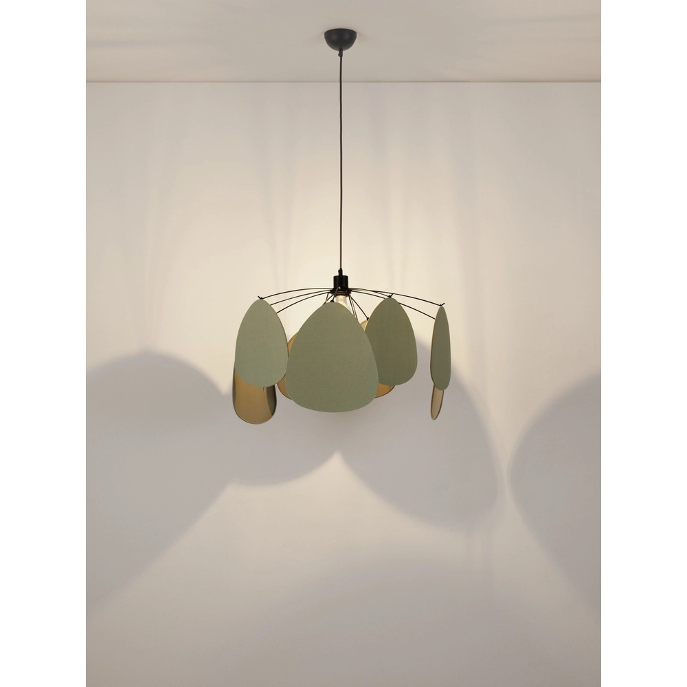 Hanglamp Olina groen Lyora 5212017493675