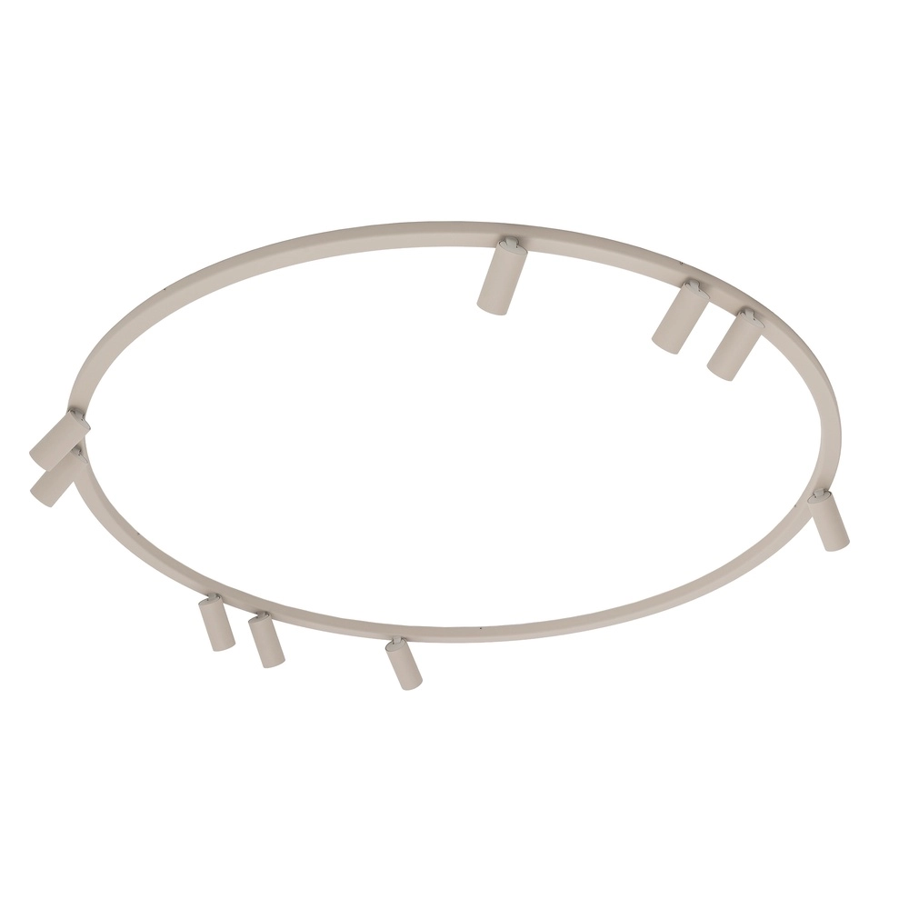 Cirkel opbouwspots Fourty 9x GU10 - beige Lyora 5903139119542