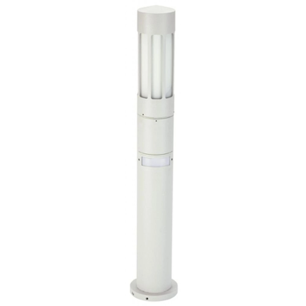 Buitenlamp staand met sensor Combo wit