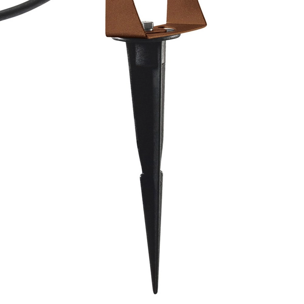 Tuinspot Led Spike 6w - 3000K - 8cm roestbruin SLV 4024163223843