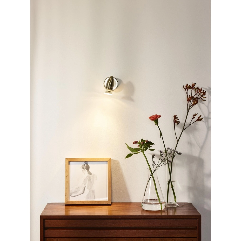 Plafondspot Caro-Led mat chroom Lucide 5411212133366