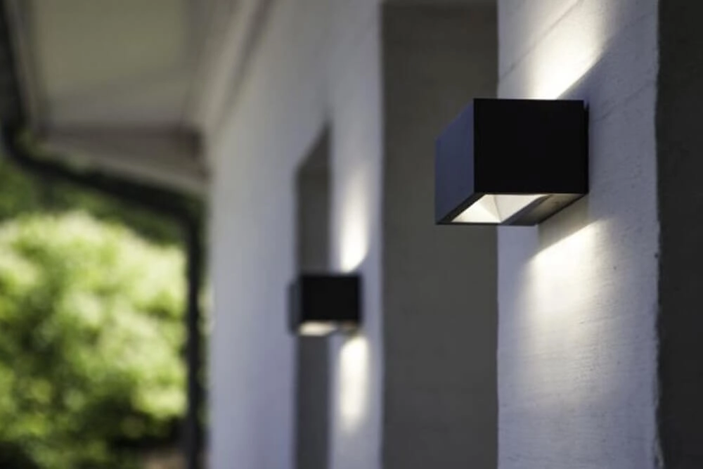 Wandlamp Gemini design antraciet Lutec 6939412033907