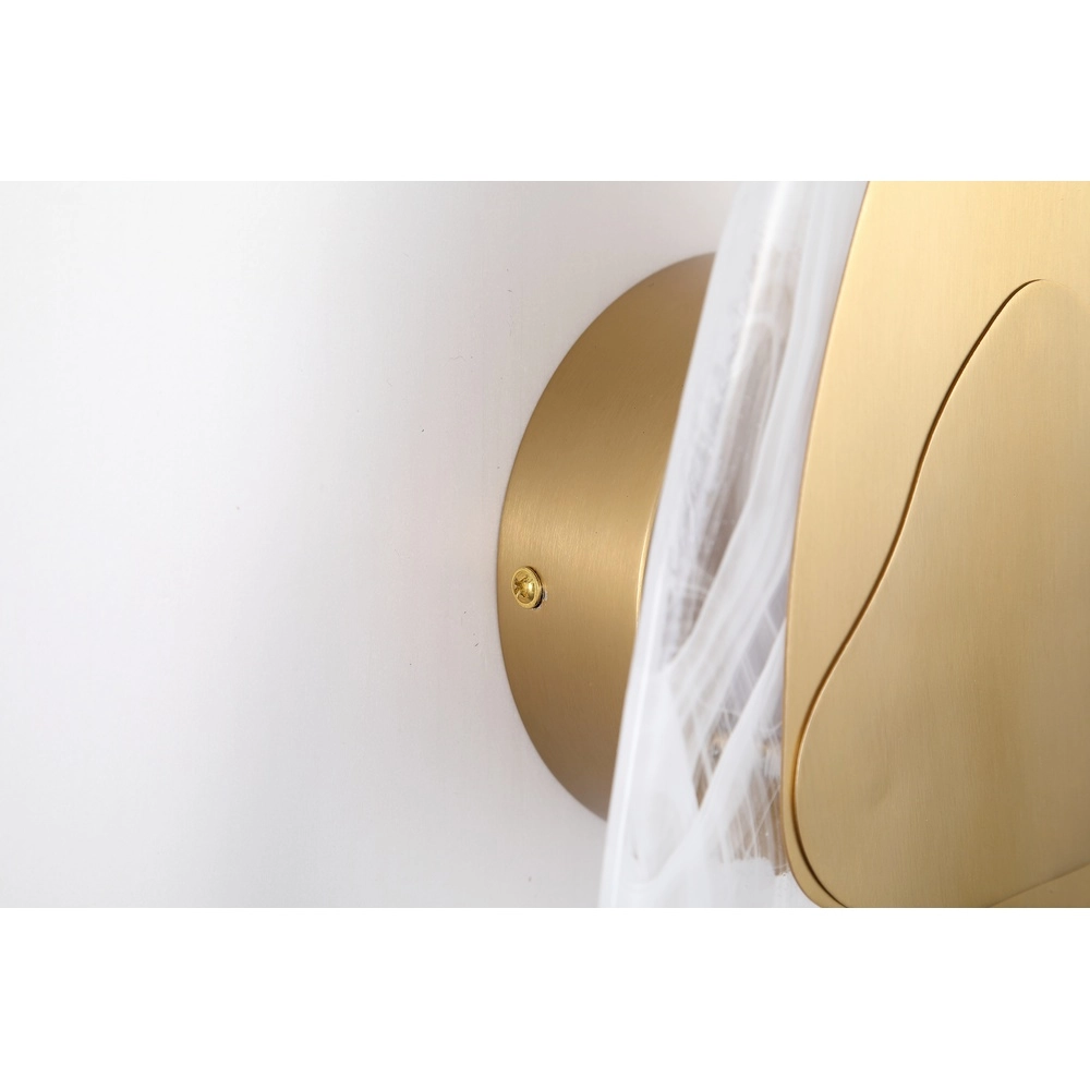Wandlamp Destiny goud Searchlight 5053423298214