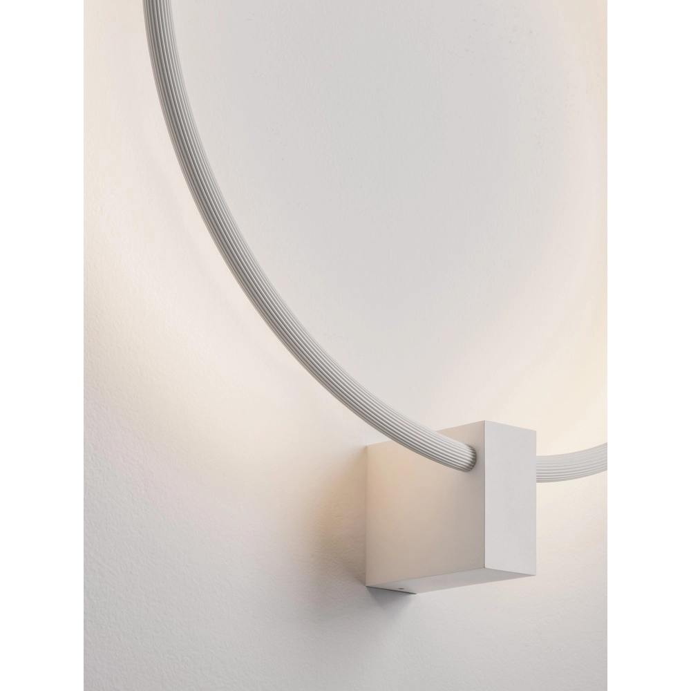 Ronde wandlamp Cercio wit Lyora 5212017473691