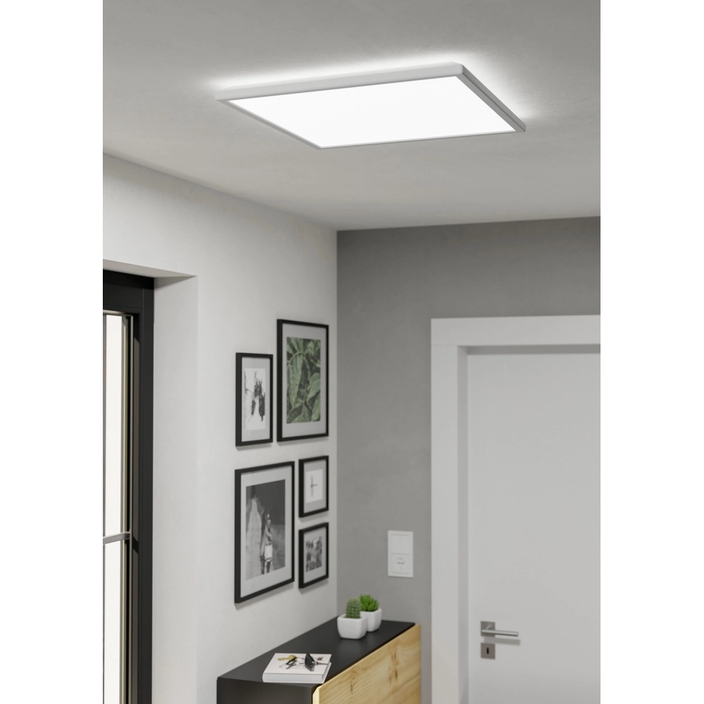 Badkamer lamp met remote Rovito-R vierkant - wit - 50x50cm Eglo 9008606330058