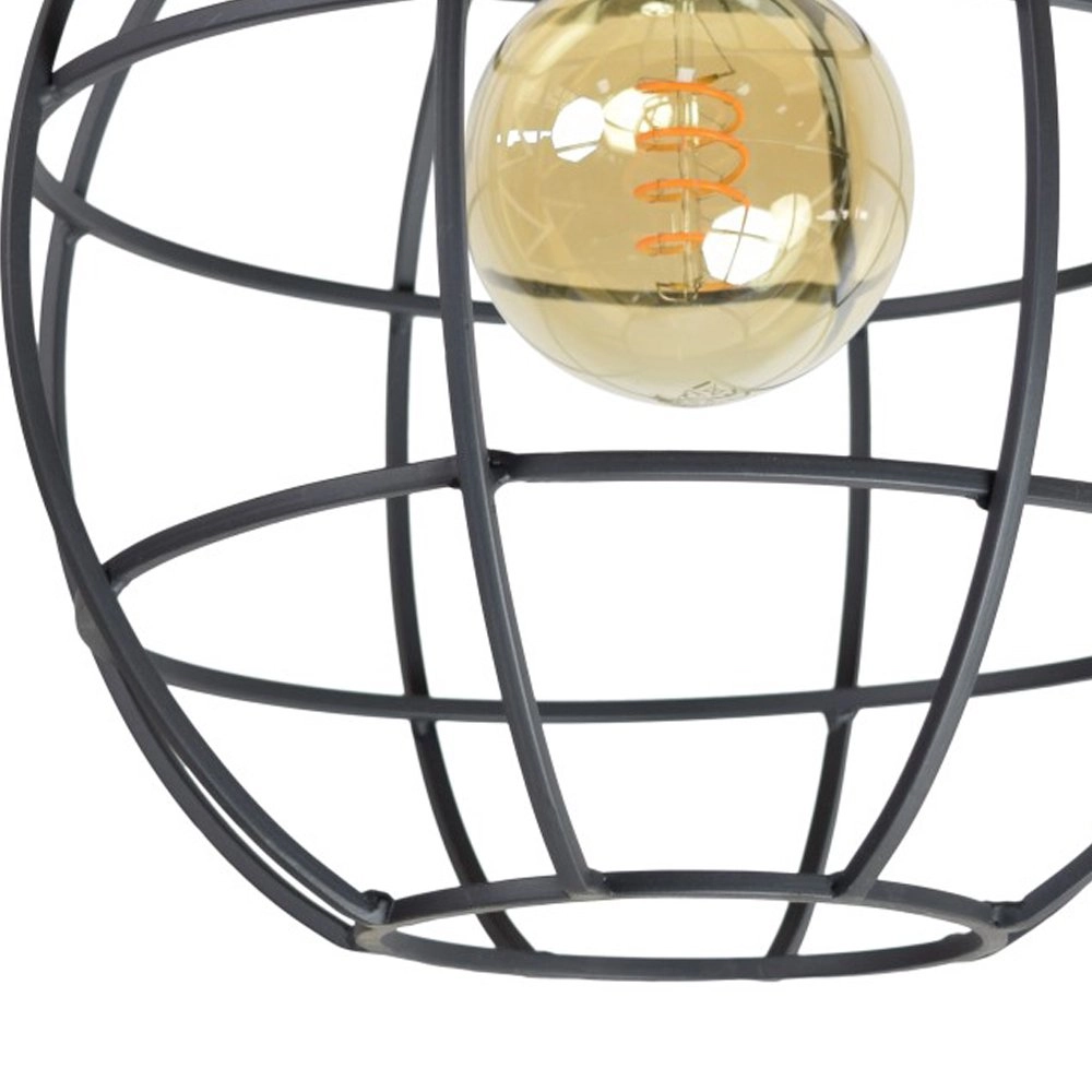 Plafondlamp Globe 28cm mat zwart Urban Interiors 8719325467116