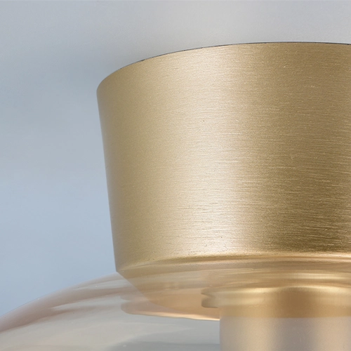 Plafondlamp Sidera amber Ø 26cm Trio 4017807697261