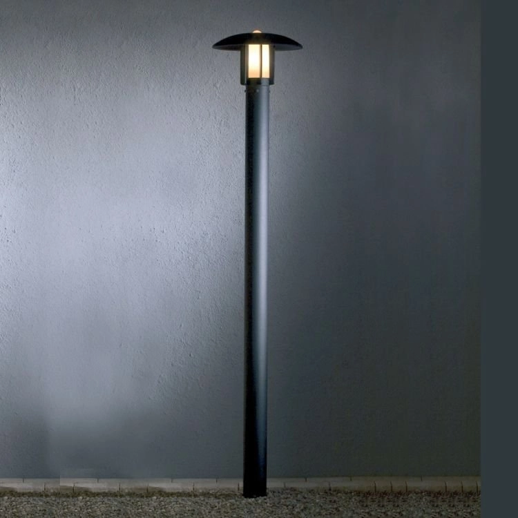 Staande moderne lantaarn Heimdal 200cm mat zwart KonstSmide 7318304027528
