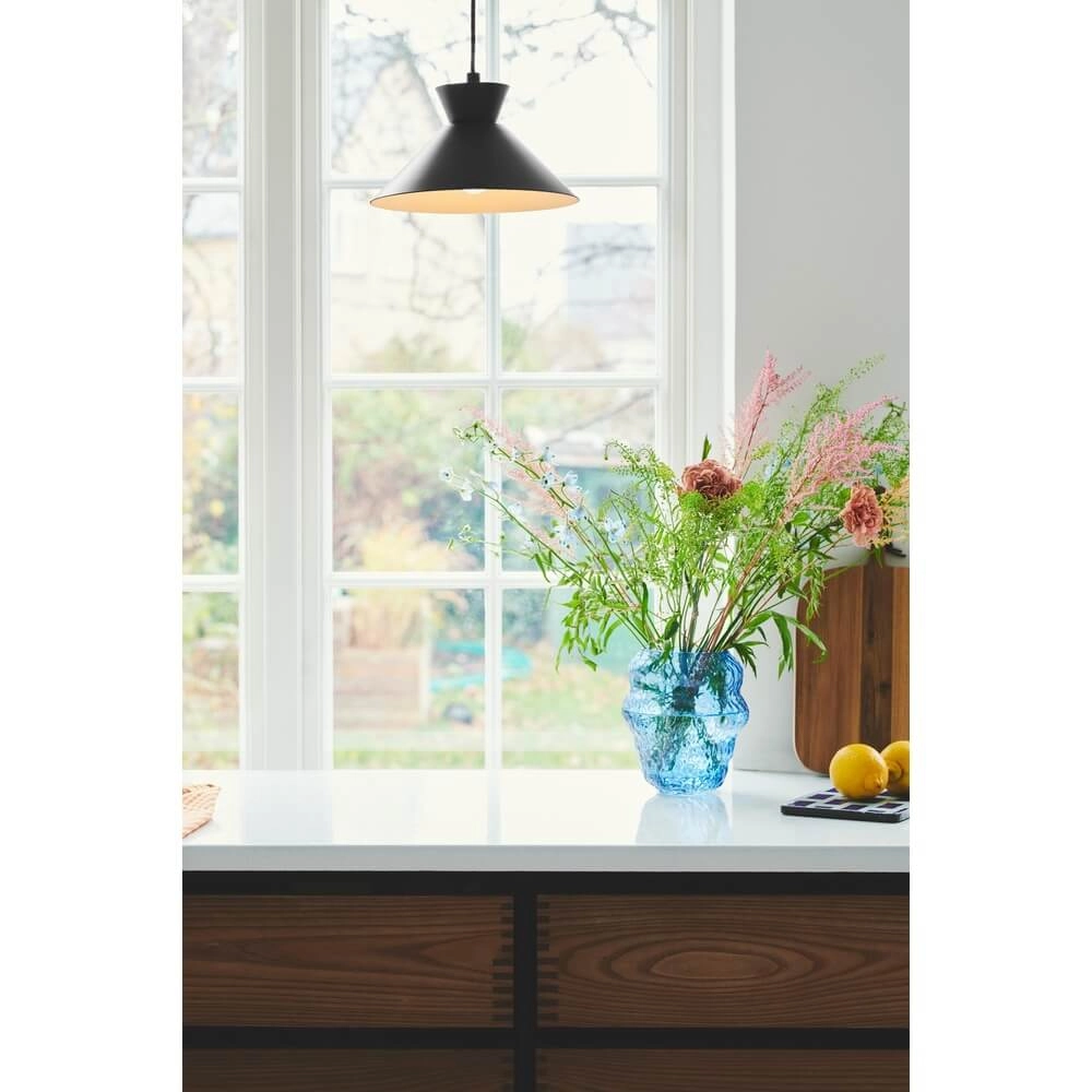Strakke hanglamp Dial zwart Ø 25cm Nordlux 5704924013720