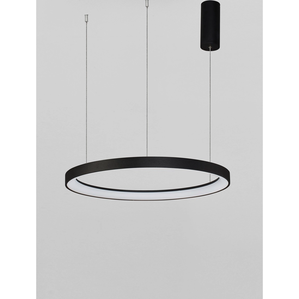 Design hanglamp Pertino zwart Ø 58cm 2700K Lyora 5212017446053