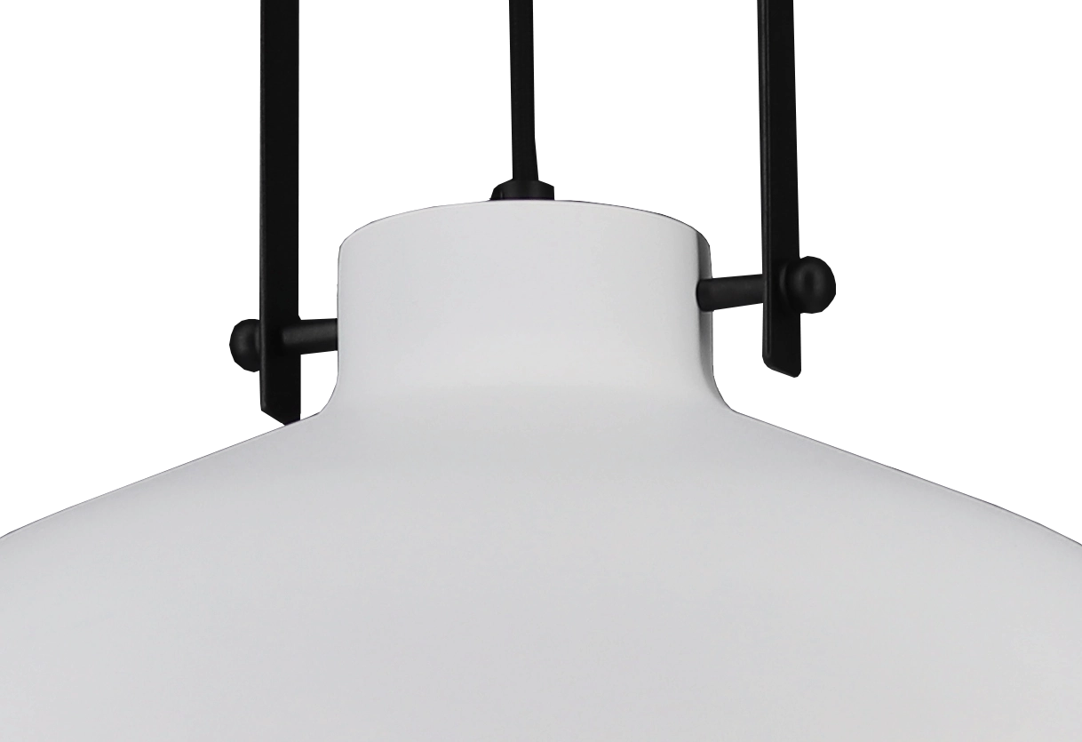 Witte hanglamp Mendoza Ø 37,5cm Artdelight 8719831735037