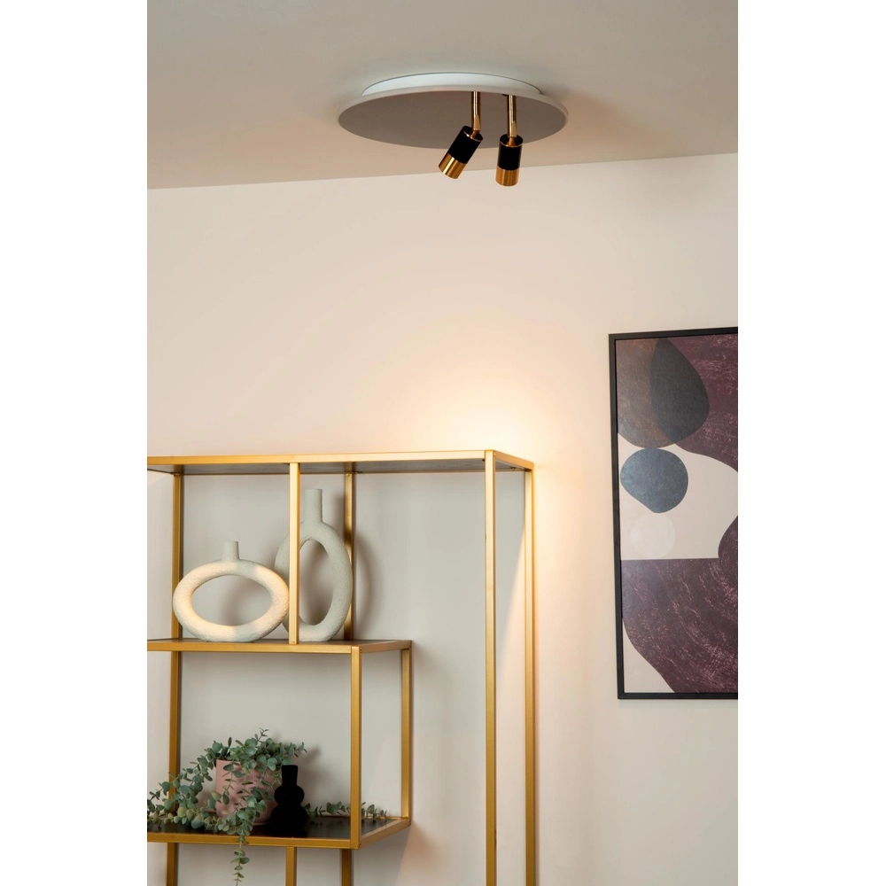 Design plafondlamp Jubel zwart Ø 40cm Lucide 5411212712783