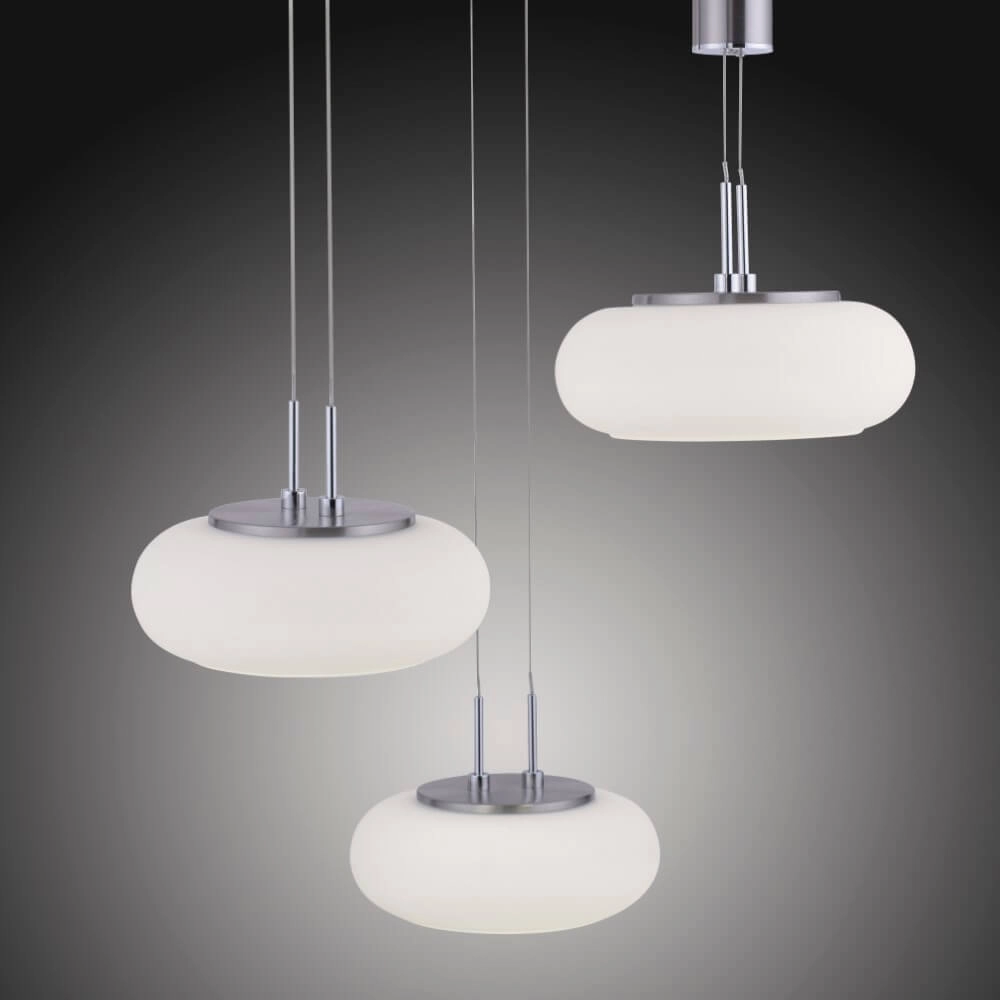 3-lichts hanglamp Q-Etienne metaal rond Paul Neuhaus 4012248350447