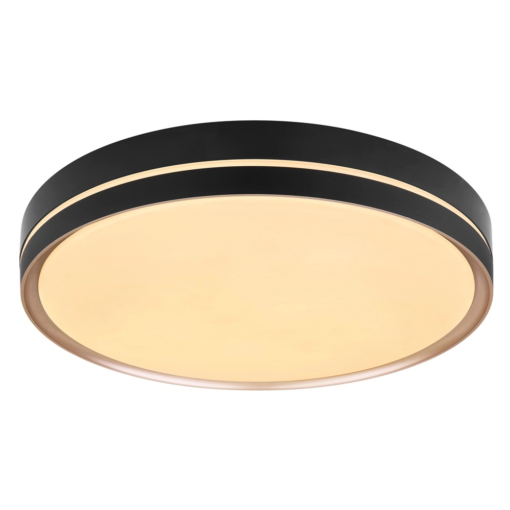 Design plafondlamp Manni zwart Ø 48,5cm Globo 9007371425150