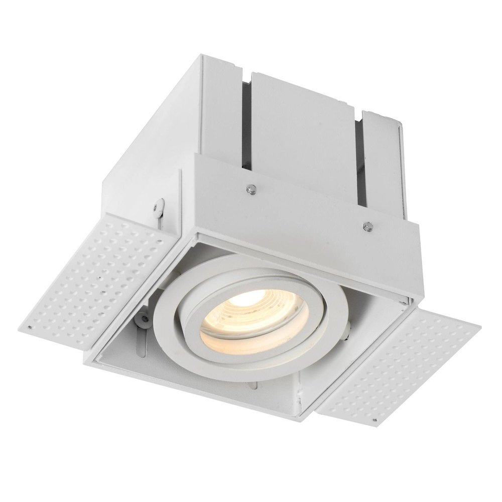 Strakke inbouwspot Trimless enkel wit Lucide 5411212092229
