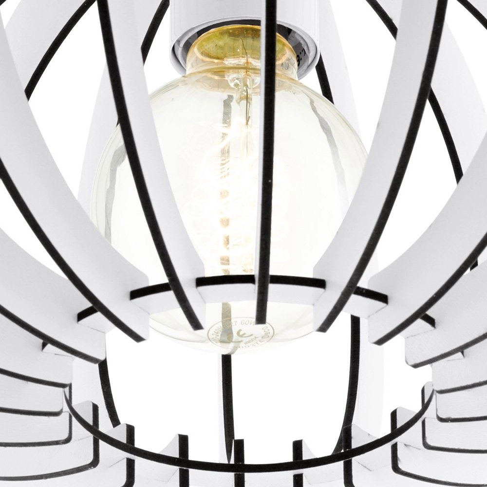 Witte plafondlamp Stellato 40cm Eglo 9002759950293
