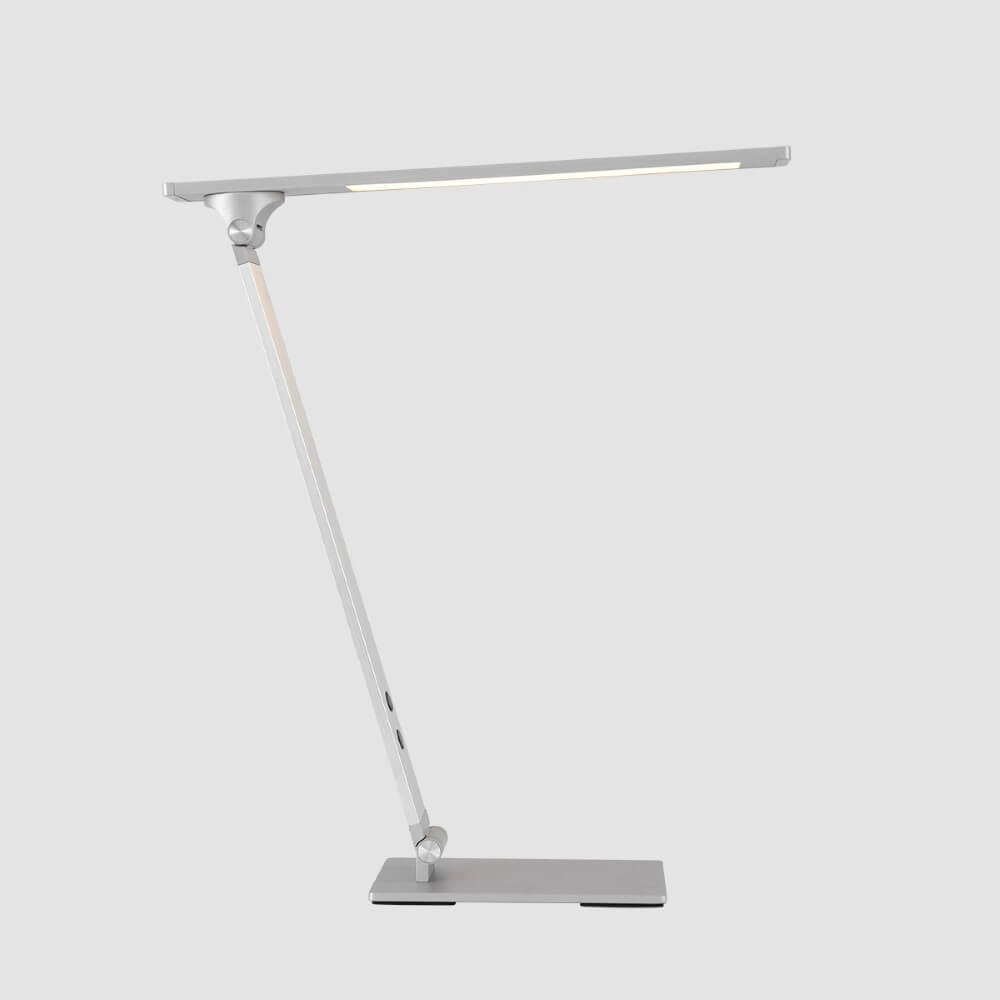 Strakke bureaulamp Serenade LED grijs Steinhauer 8712746132649
