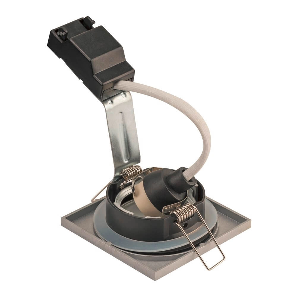 Inbouwspot Dolix Out GU10 Square voor buiten grijs SLV 4024163194884