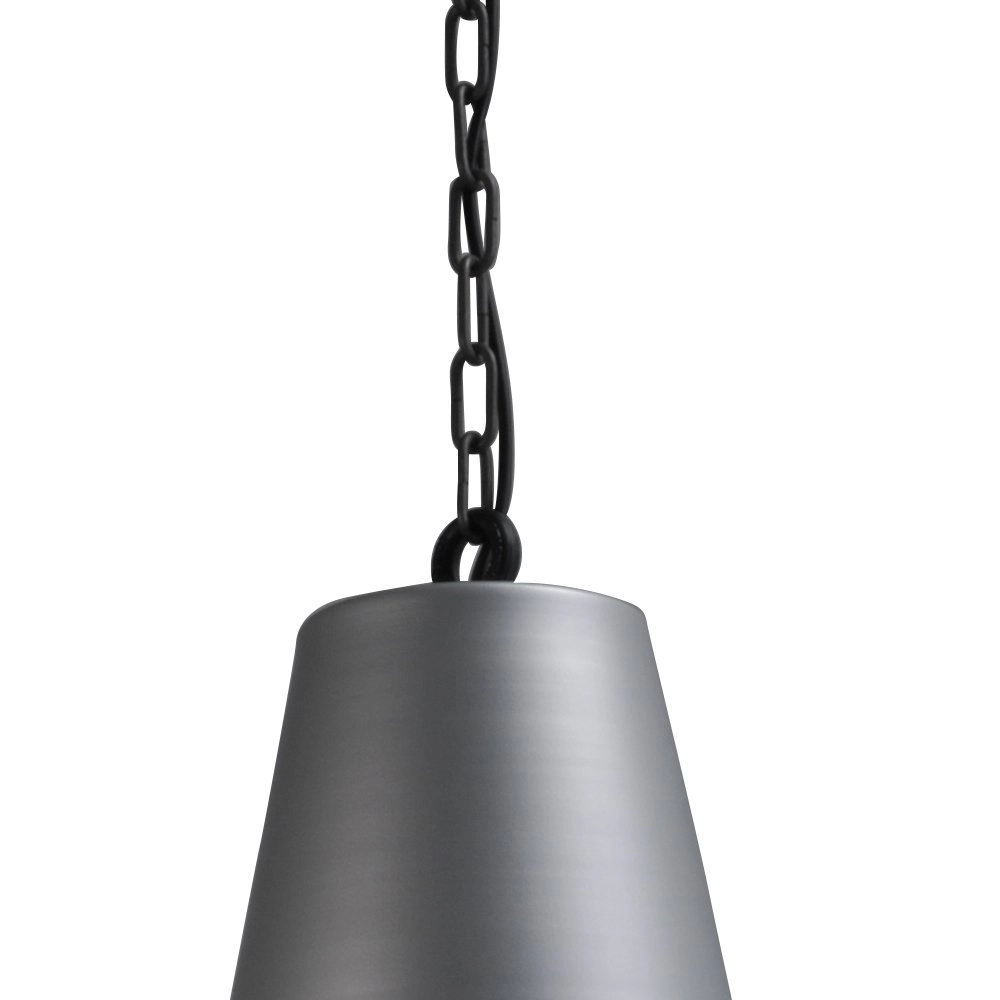 Retro hanglamp Prato XXL Industria 67 Grid grijs met zwart Masterlight 8718121235004