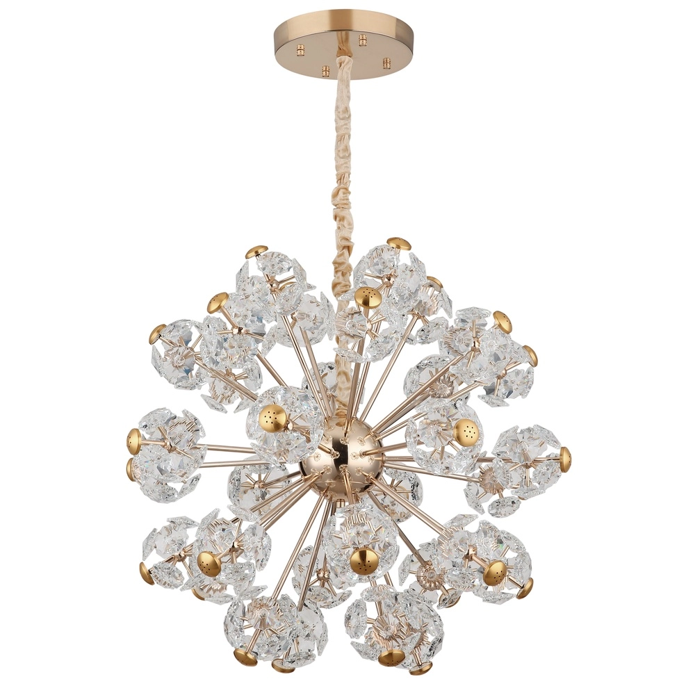 Gouden hanglamp Floriella Ø 80cm Globo 9007371510559