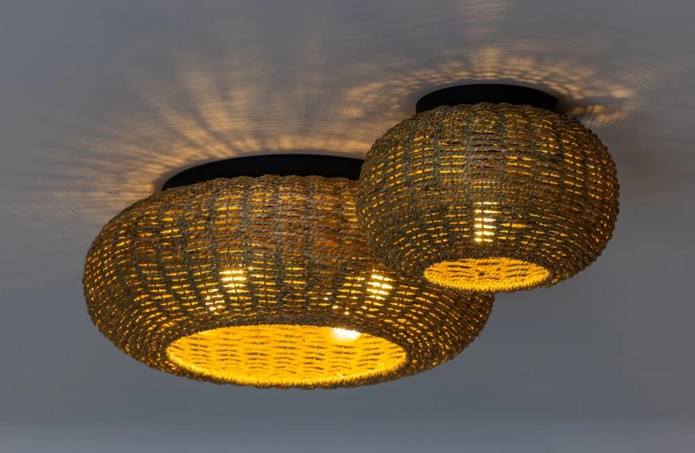 Landelijke plafondlamp Nina Ø 50cm ETH 8720195308058