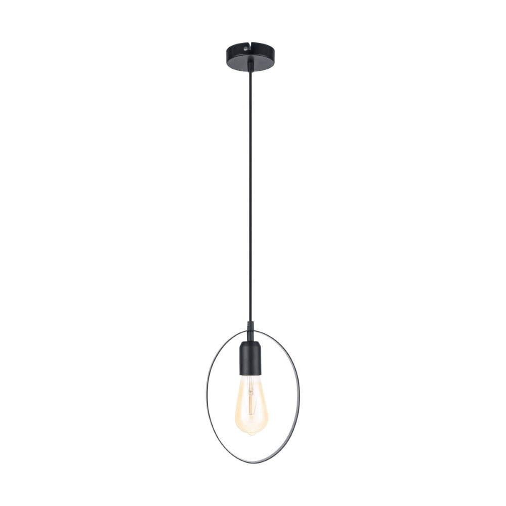 Hanglamp Bedington Oval zwart Eglo 9002759497750
