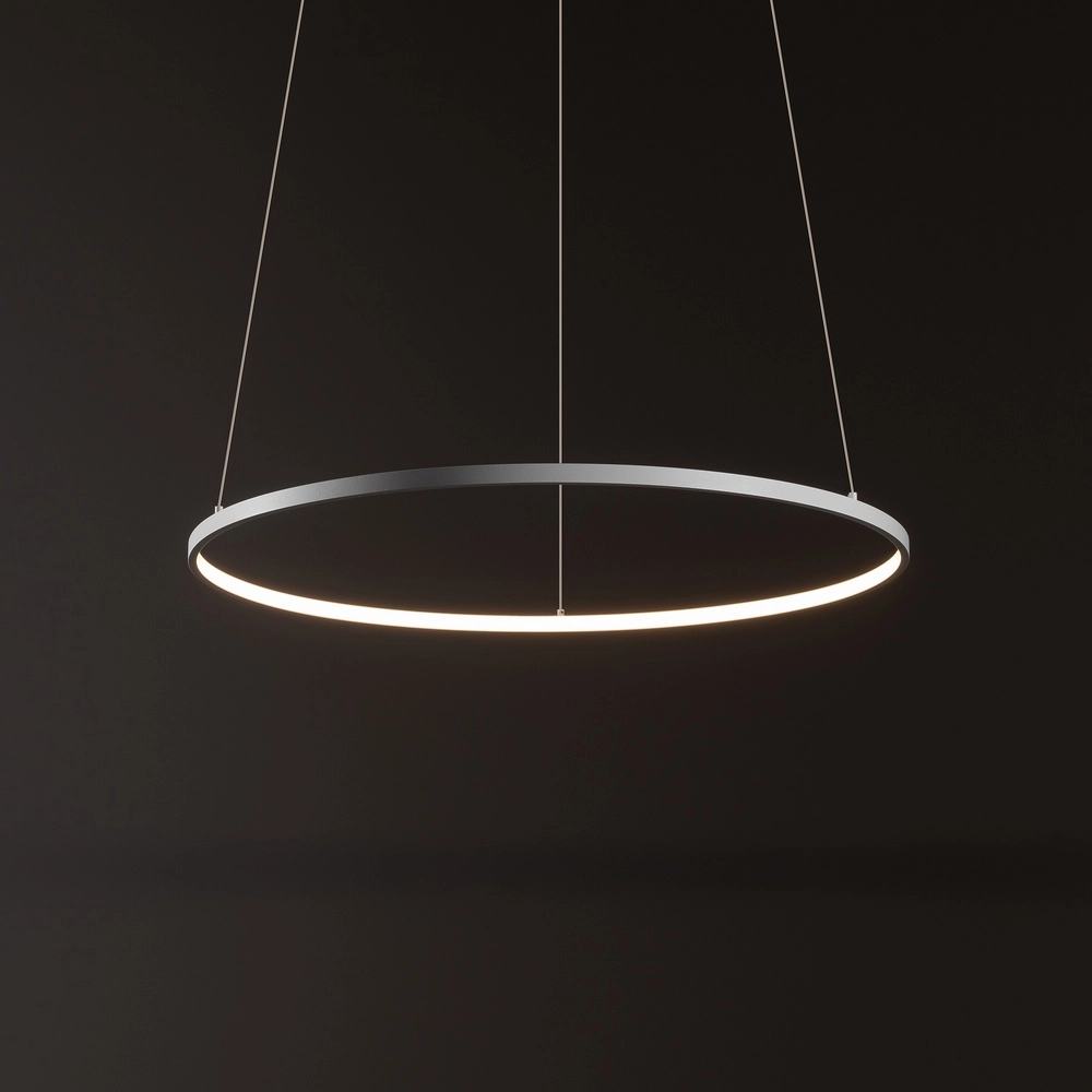 Design hanglamp Circolo Led wit Ø 60cm horizontaal Lyora 5903139116046