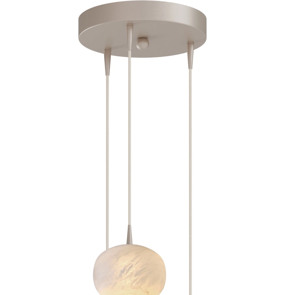 Design hanglamp Alta 3-lichts beige terra Masterlight 8718121438153