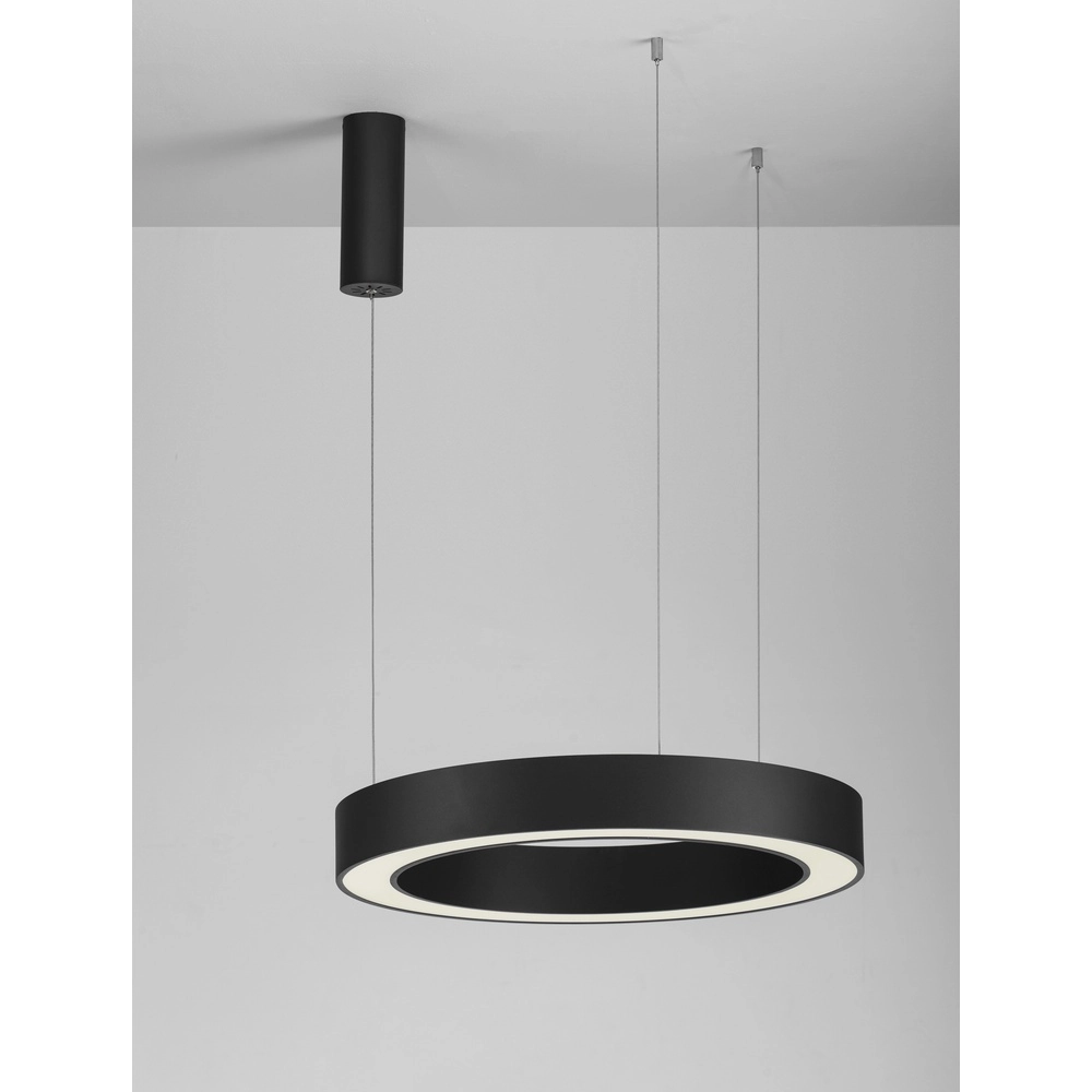 Hanglamp Morbido zwart Ø 60cm Lyora 5212017438645