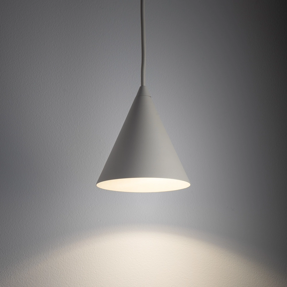 Design hanglamp Zenith grijs Ø 11cm Lyora 5903139114554