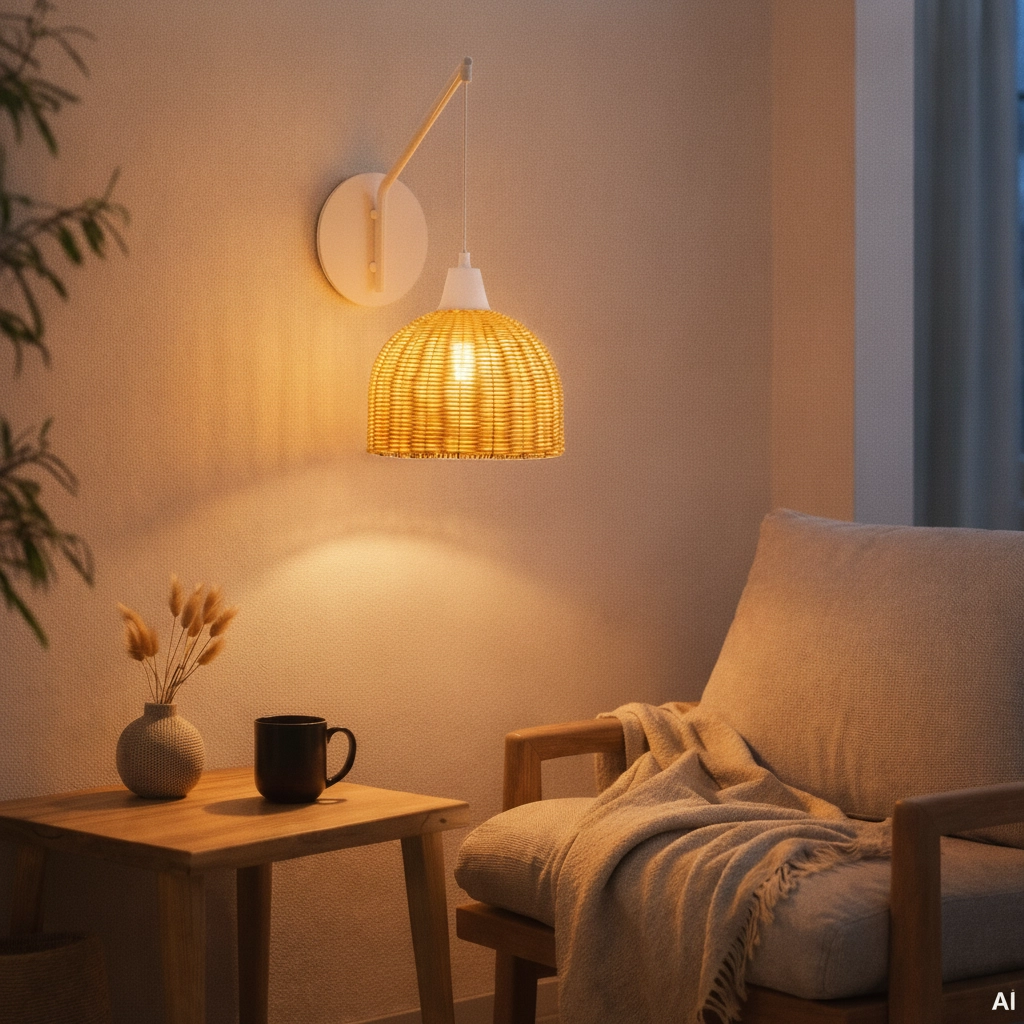Wandlamp Fado wit