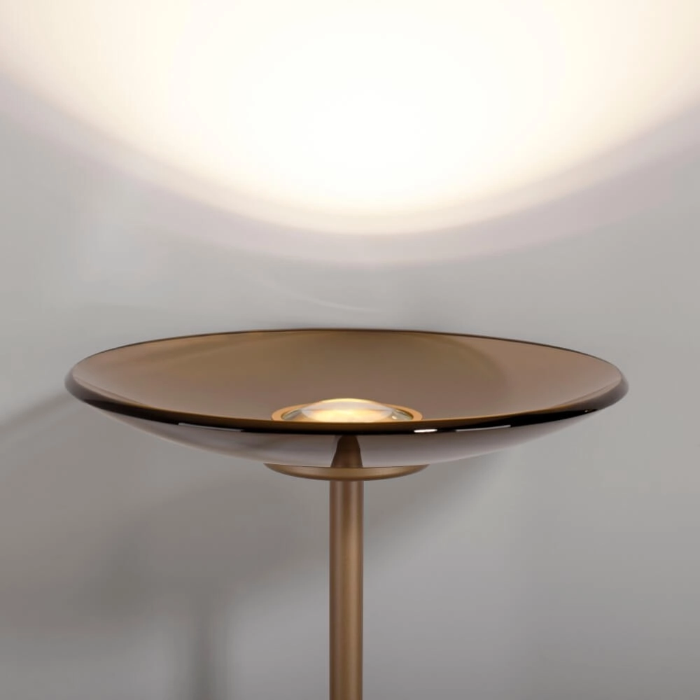 Bronze vloerlamp Pure Moon design Paul Neuhaus 4012248382745