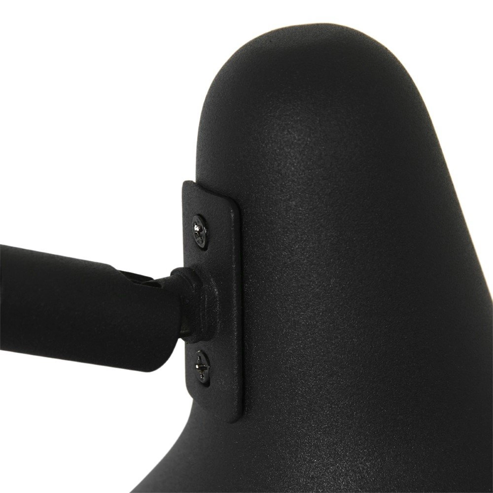 Zwarte leeslamp Kasket 50cm Steinhauer 8712746132786