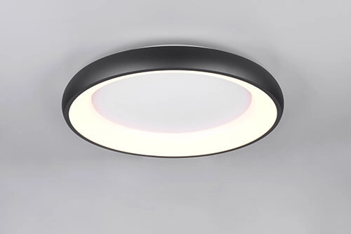 Led plafondlamp Cardona zwart - Ø 60cm Led plafondlamp Cardona zwart - Ø 60cm