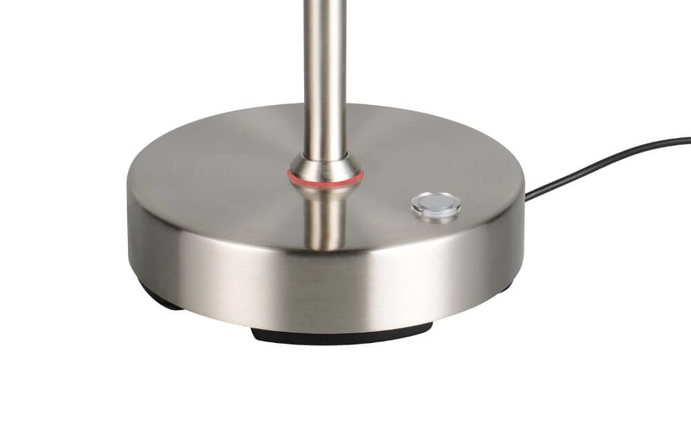 RVS bureaulamp Moreno oplaadbaar Trio 4017807618006