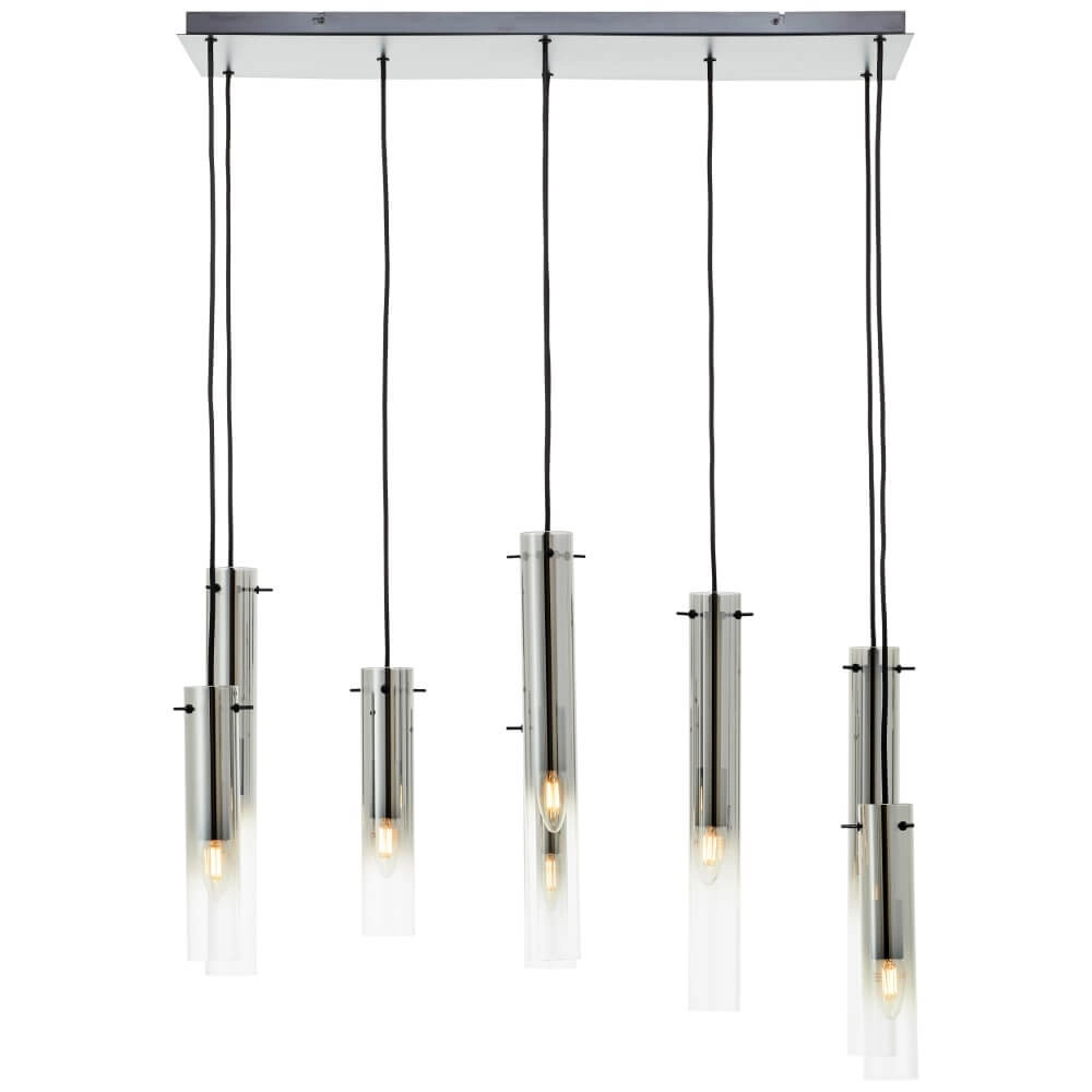 8-lichts hanglamp Glasini 8-lichts hanglamp Glasini
