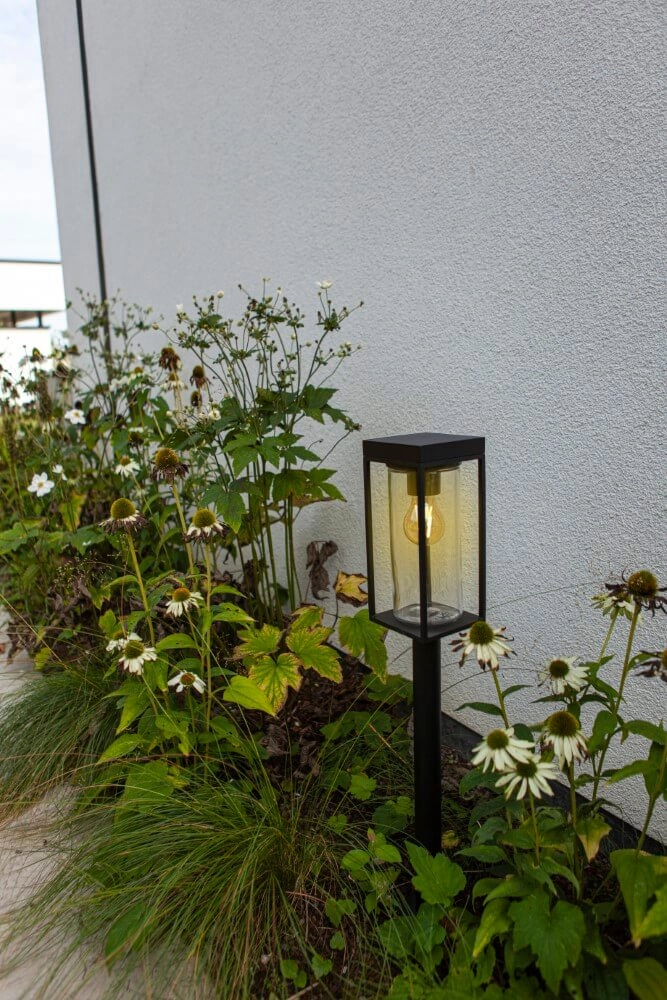 Staande tuinlamp Flair zwart solar Lutec 6939412070766
