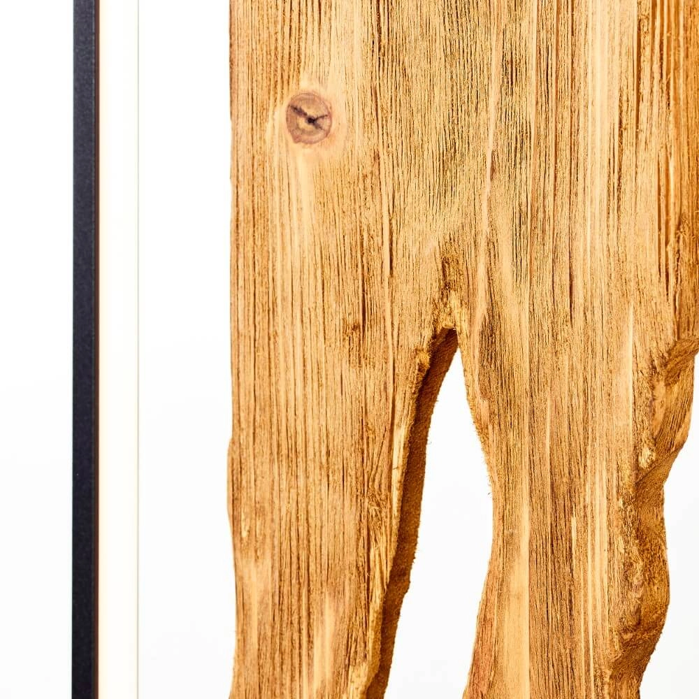 Led staande lamp Chaumont met hout Brilliant 4004353411809