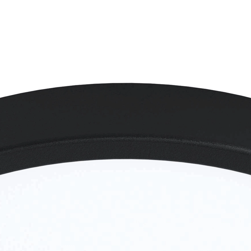Plafonnière Zigbee Fueva-Z zwart - Ø 28,5cm Eglo 9002759988470