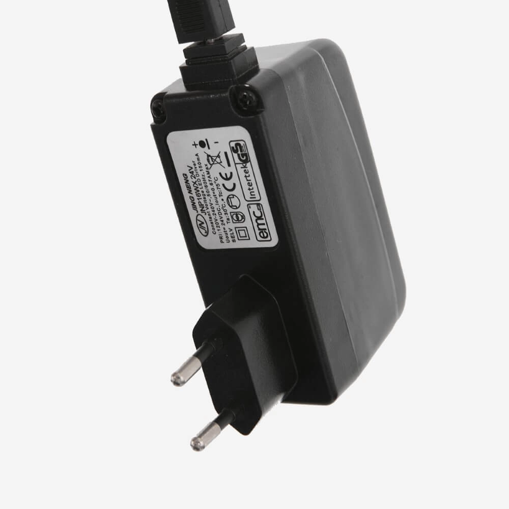 Led vloer leeslamp Turound 10w - 2200-4000K - 125cm RVS helder glas Steinhauer 8712746134834